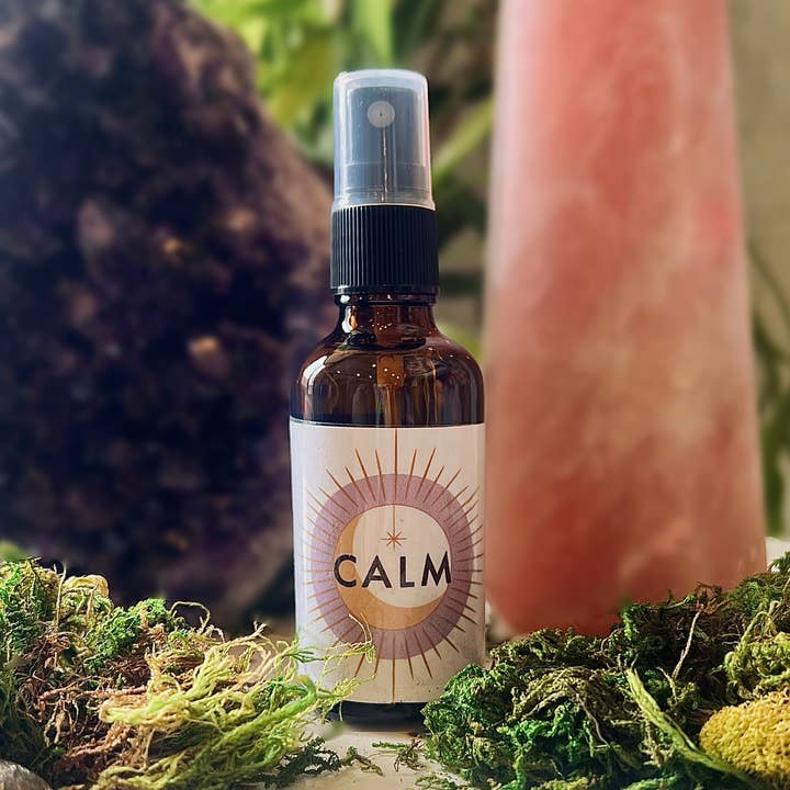 Brume à base de plantes infusée de Reiki - Calme pour la vente par White Owl Apothecary