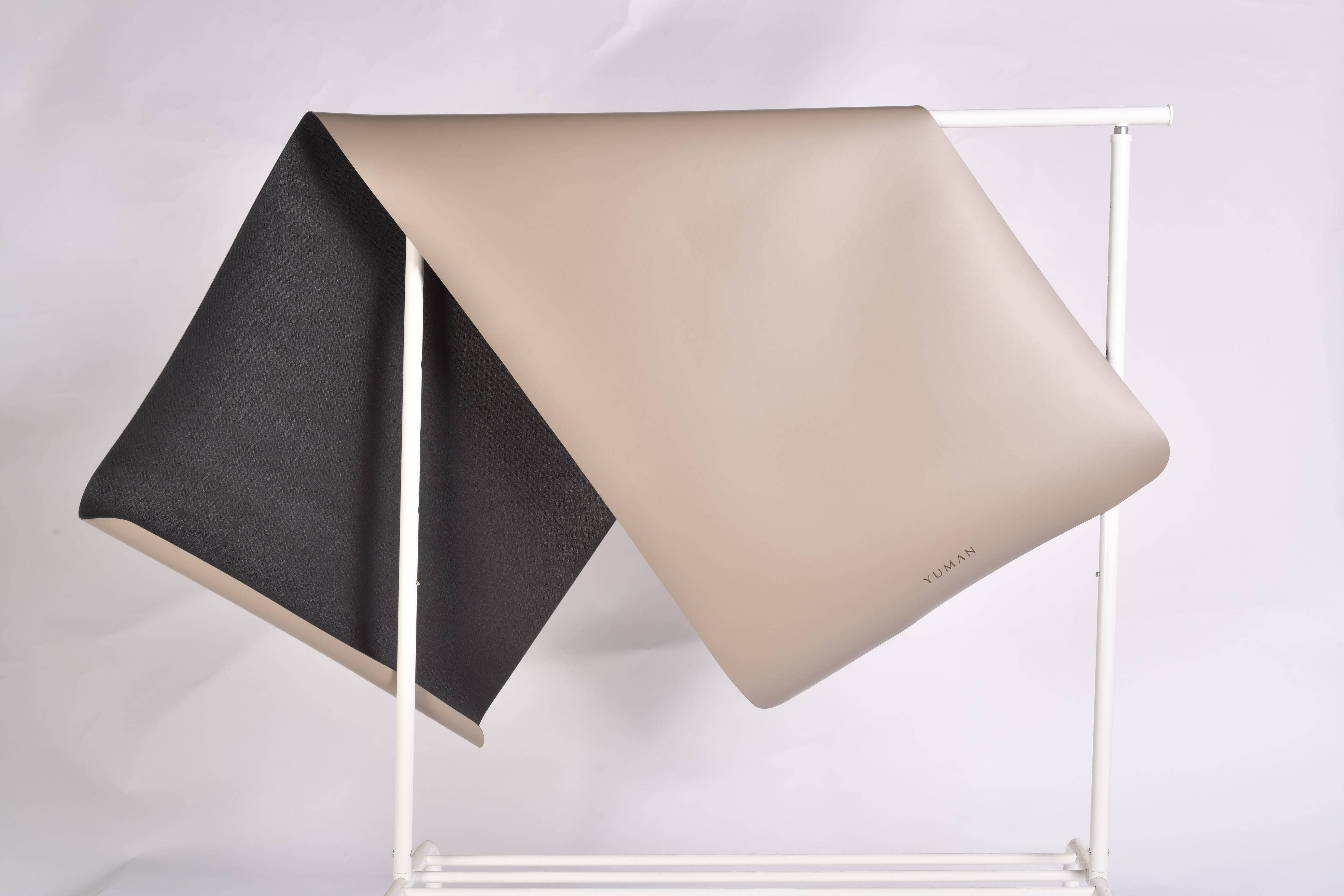 YUMAN - Wholesale Yoga Mat - Yuman Yoga Mat Origin 4mm Engraved, Sand (shorter)3