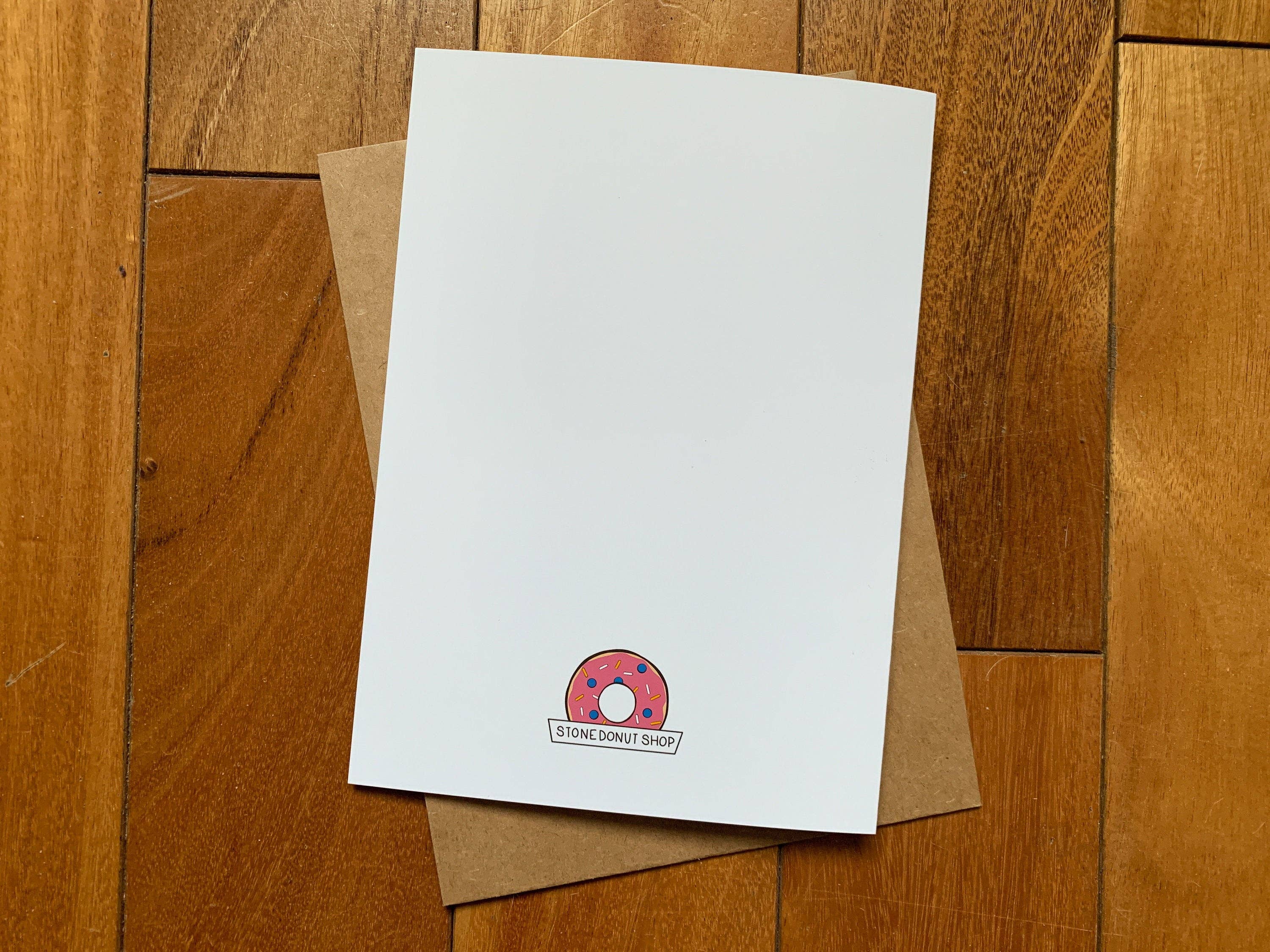 Stone Donut Design, LLC - Vente Cartes d'anniversaire - Carte à café Venti Happy Birthday To Go3