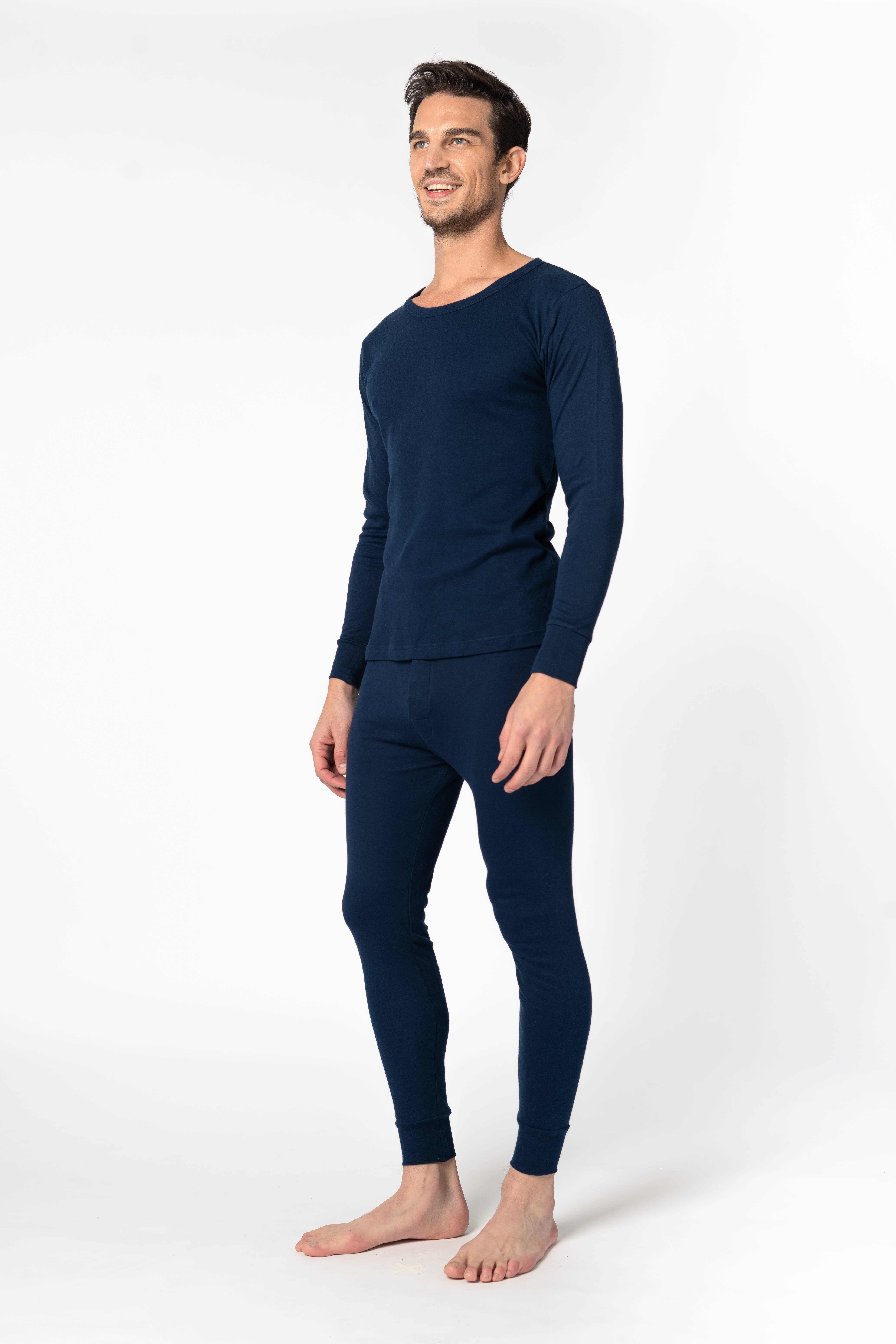 I-Wear Brands - Wholesale Underwear - Men's - 3 Pack Men's Base Layer Long Thermal Underwear Pants5