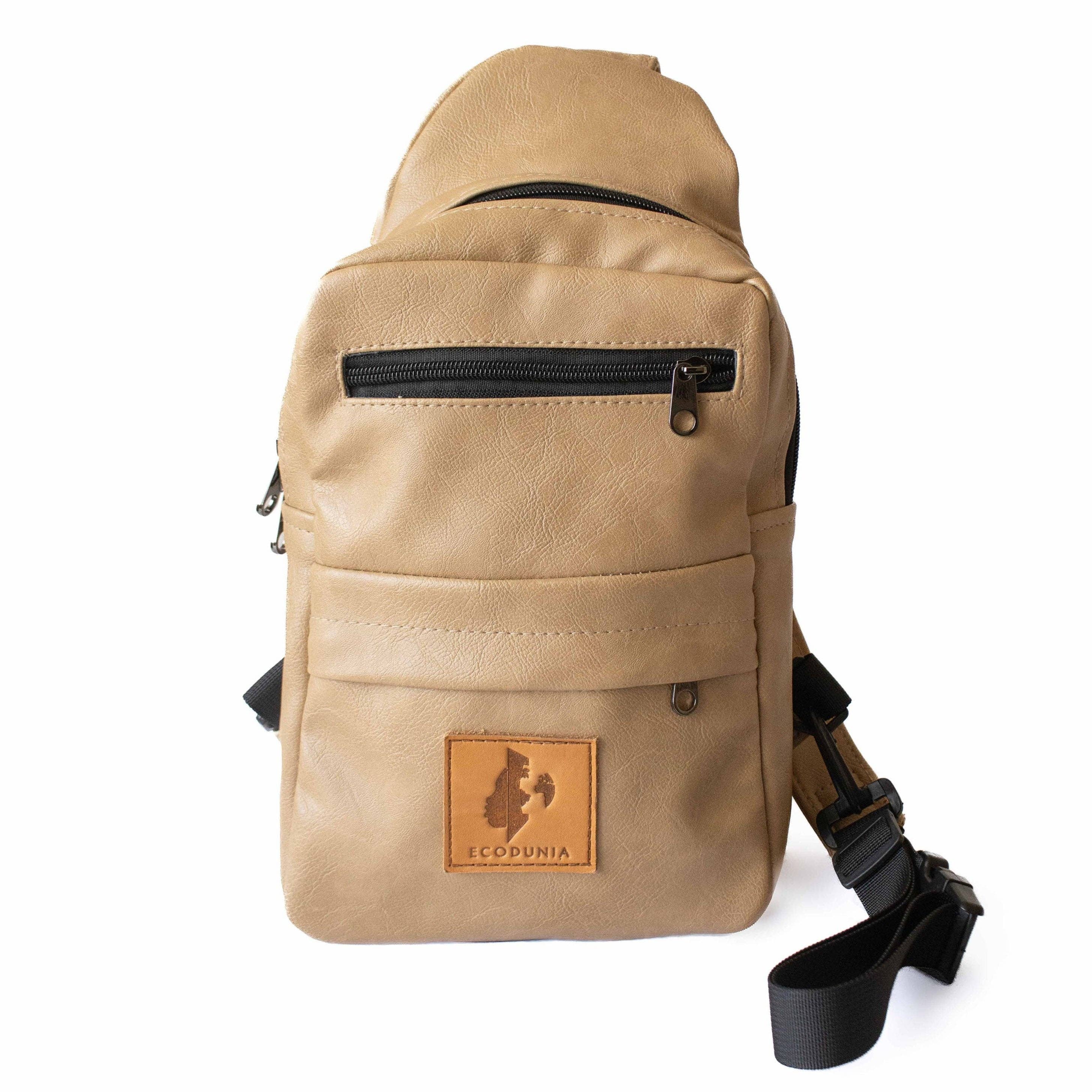 Ecodunia - Wholesale Crossbody Bag - Unisex - Large Vegan Leather Crossbody Sling Bag | Umoja19