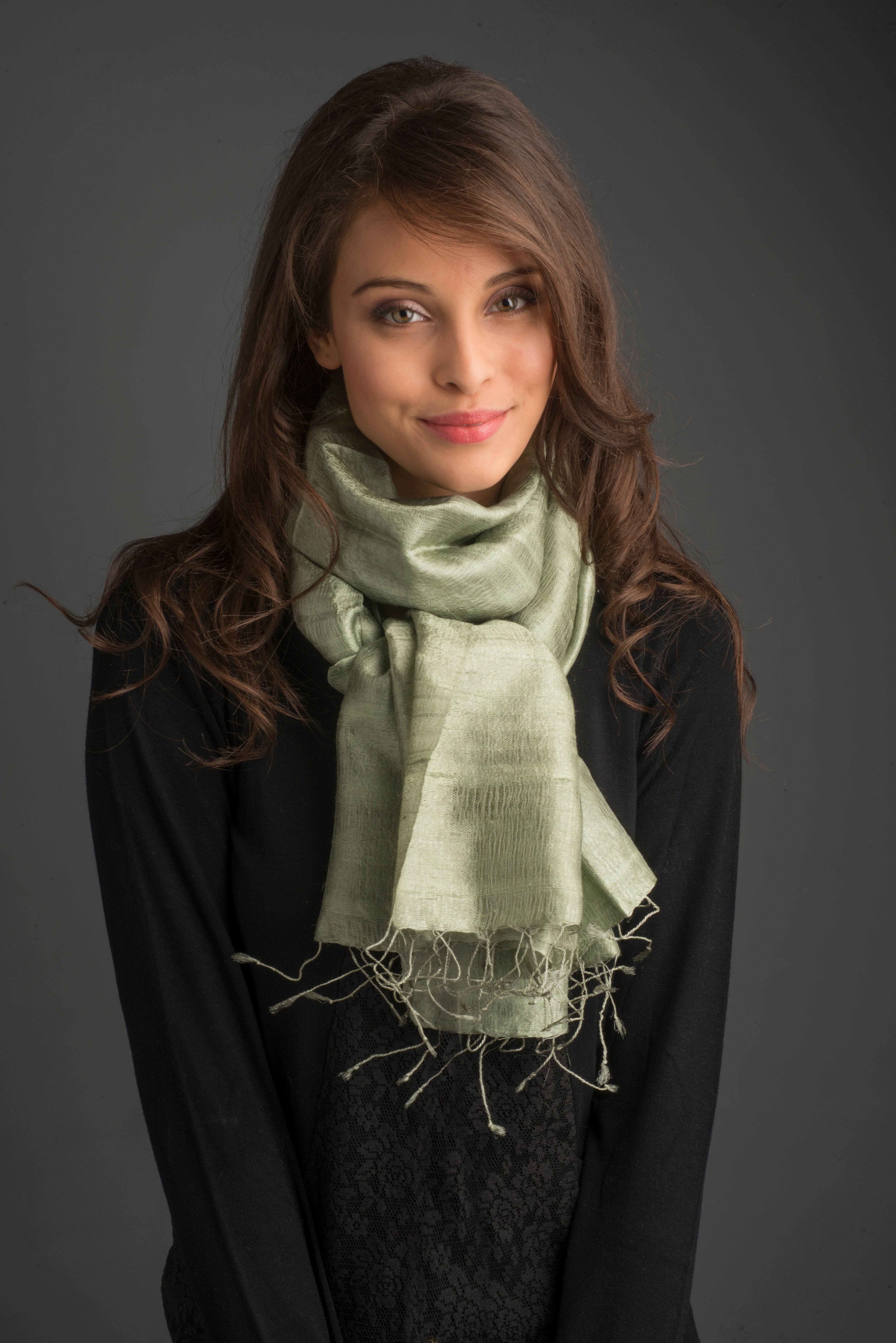 DIWALI PARIS - Vente Écharpe – femme - FOULARD SIWAN - 100% SOIE  0