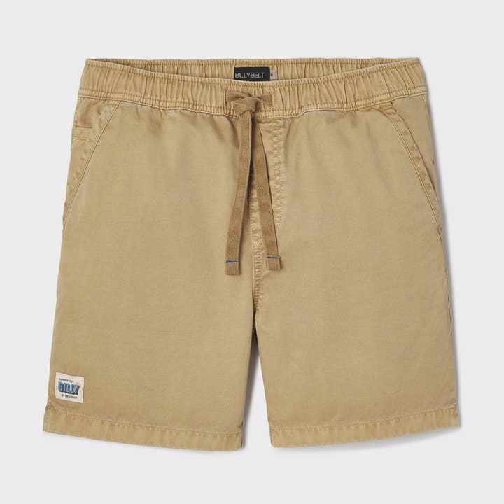 Short En Coton - Beige pour la vente par BILLYBELT