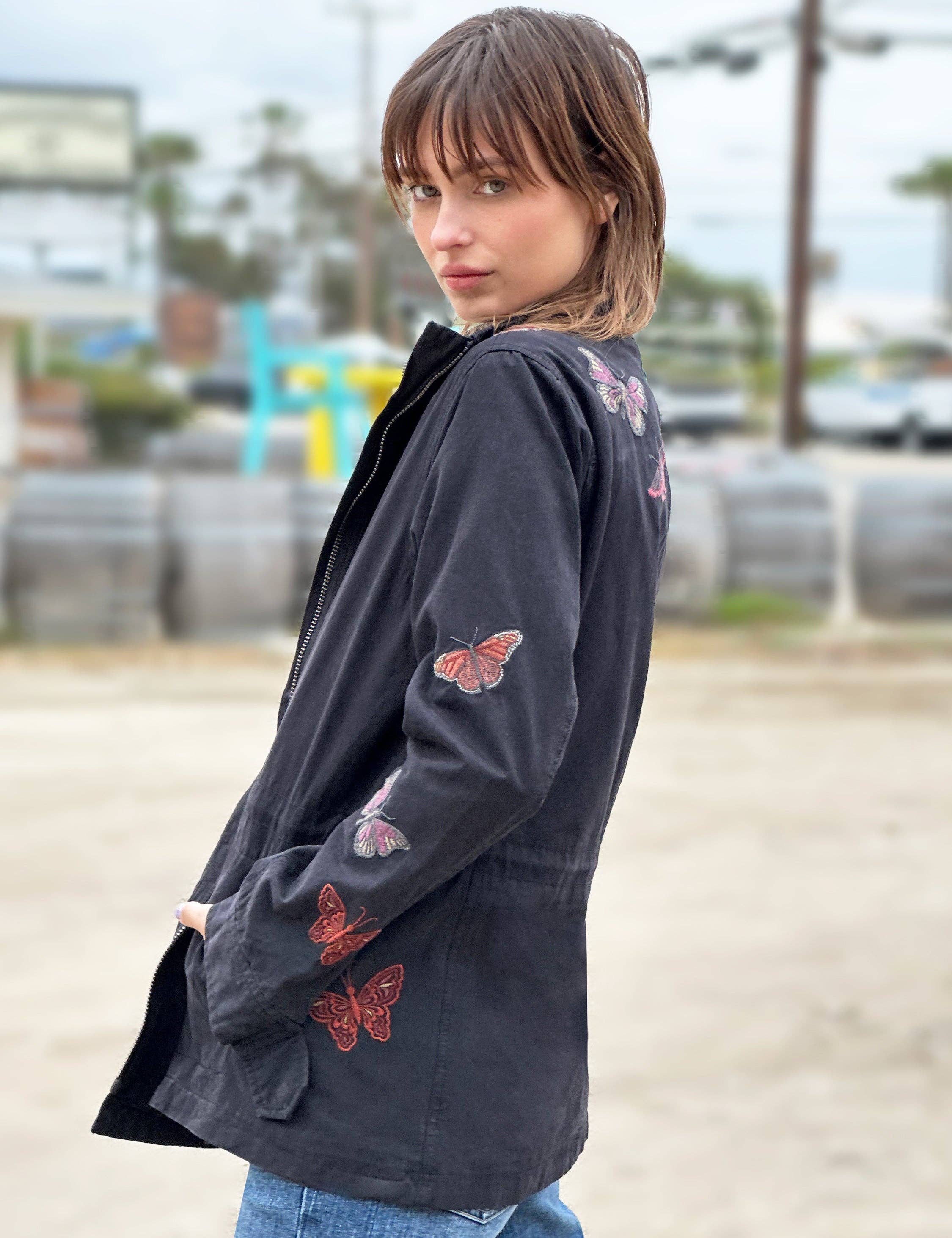 新しい Wholesale Rider Embroidered Jacket for your store - Faire ブルゾン