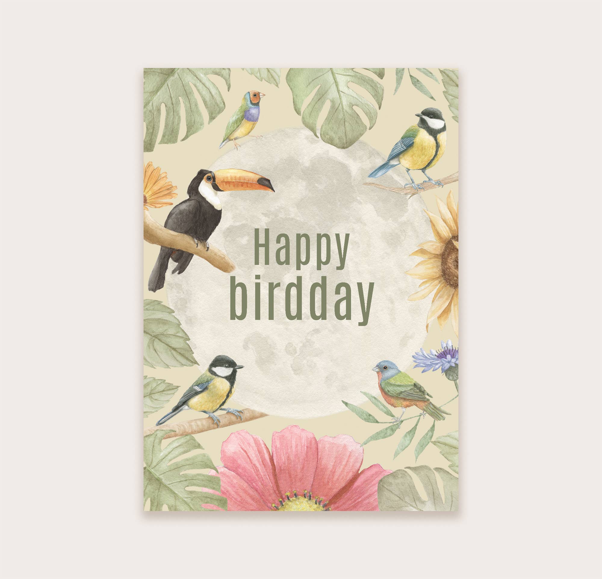 Appeloogje - Wholesale Postcard - Postcard “Happy birdday”2