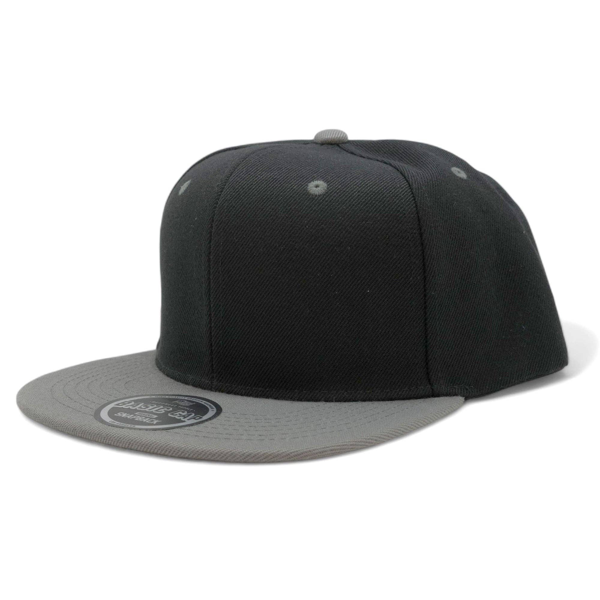 Eon Company Group, Inc - Wholesale Baseball Cap - Unisex - Blank Solid Two Tone Color Snapback Caps2