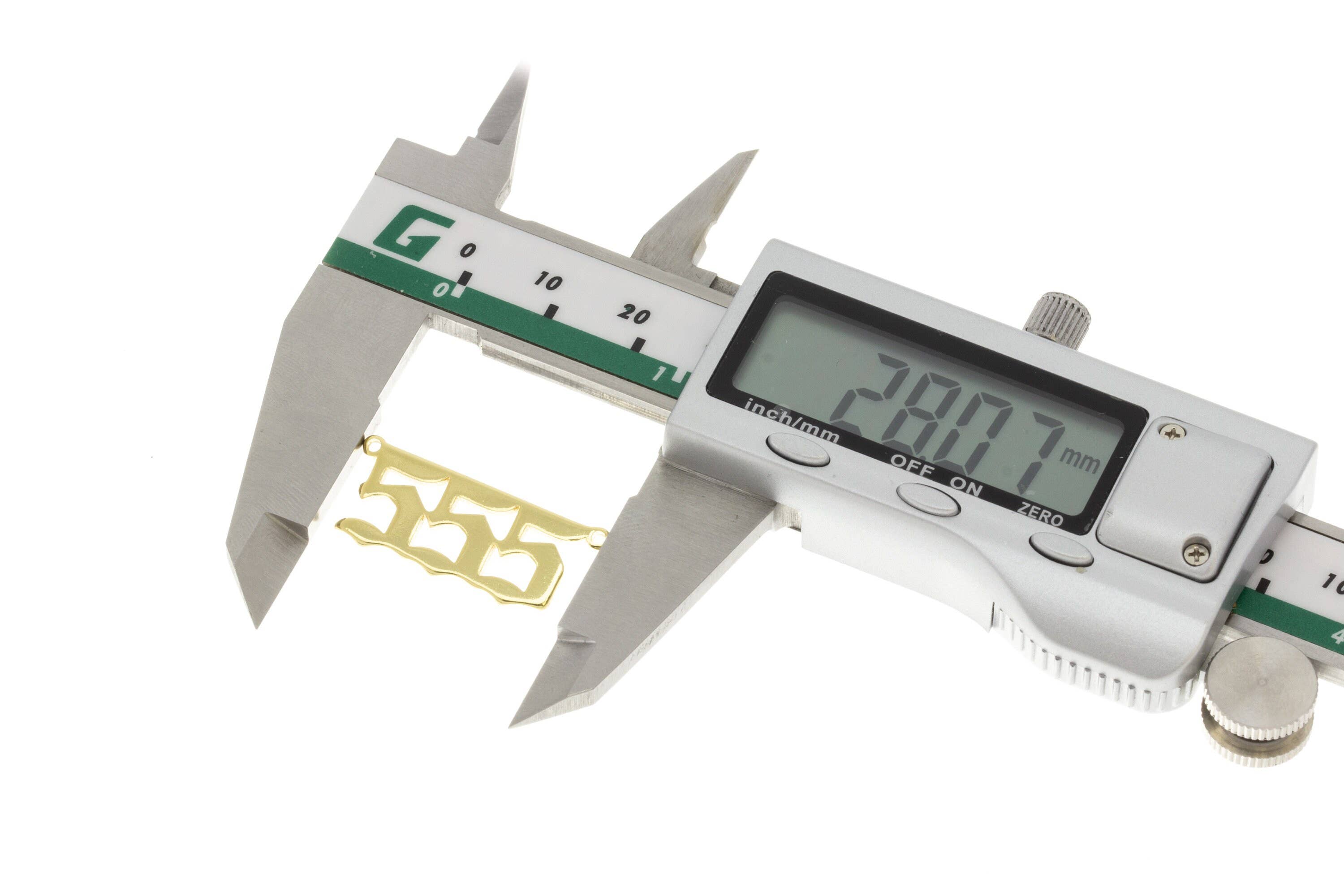 Jewel Pledge - Wholesale Individual Charm/Pendant - Angel Number Connector Charm for Necklace Making CNG0243