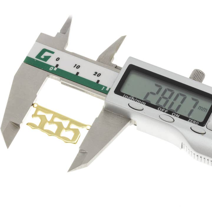 Jewel Pledge - Venta al por mayor Abalorios/colgantes individuales - Colgante Conector de Número de Ángel para Hacer Collares CNG0243