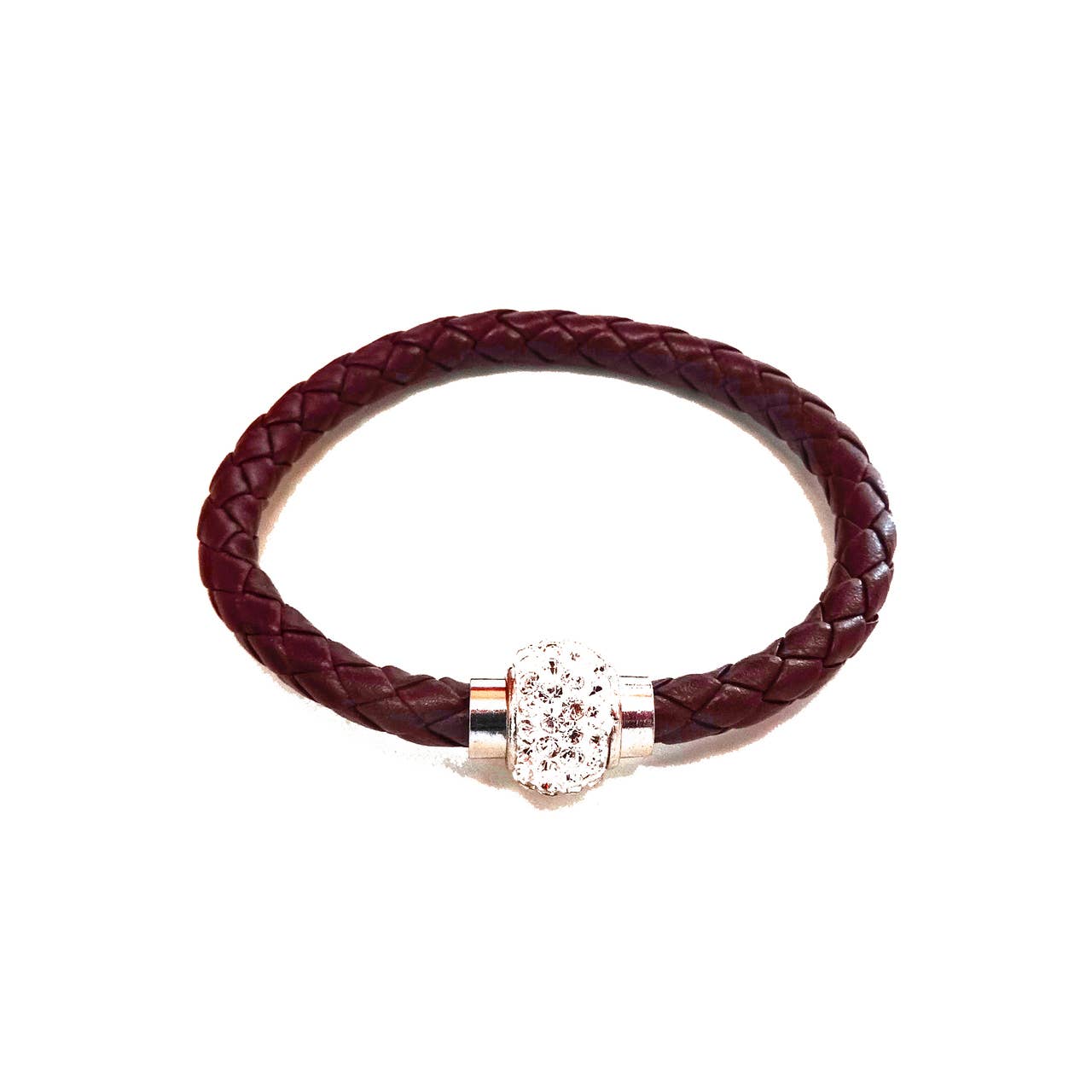 Laurent Scott Collection - Wholesale Bangle Bracelet - Tivoli Brown Leatherette Bracelet0