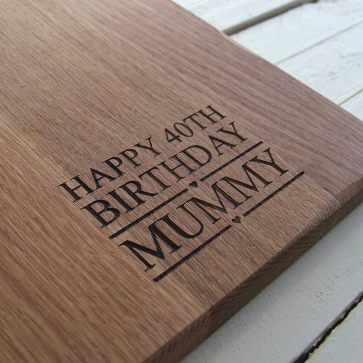 The House nameplate company – wholesale Cutting board – Rustic Oak Small Paddle Board3