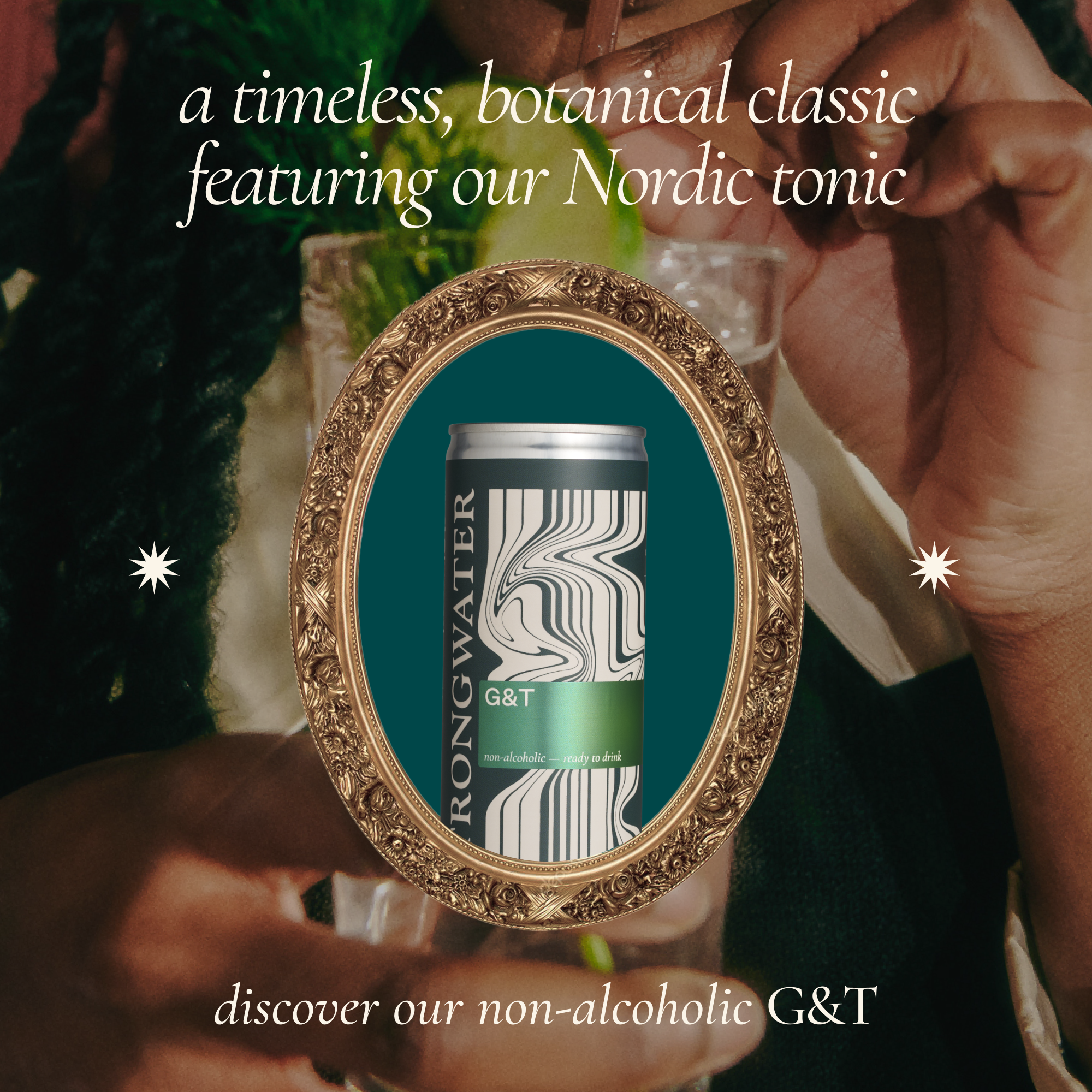 Strongwater - Wholesale Non-Alcoholic Aperitif/Mocktail - Sparkling NA G&T Mocktail2