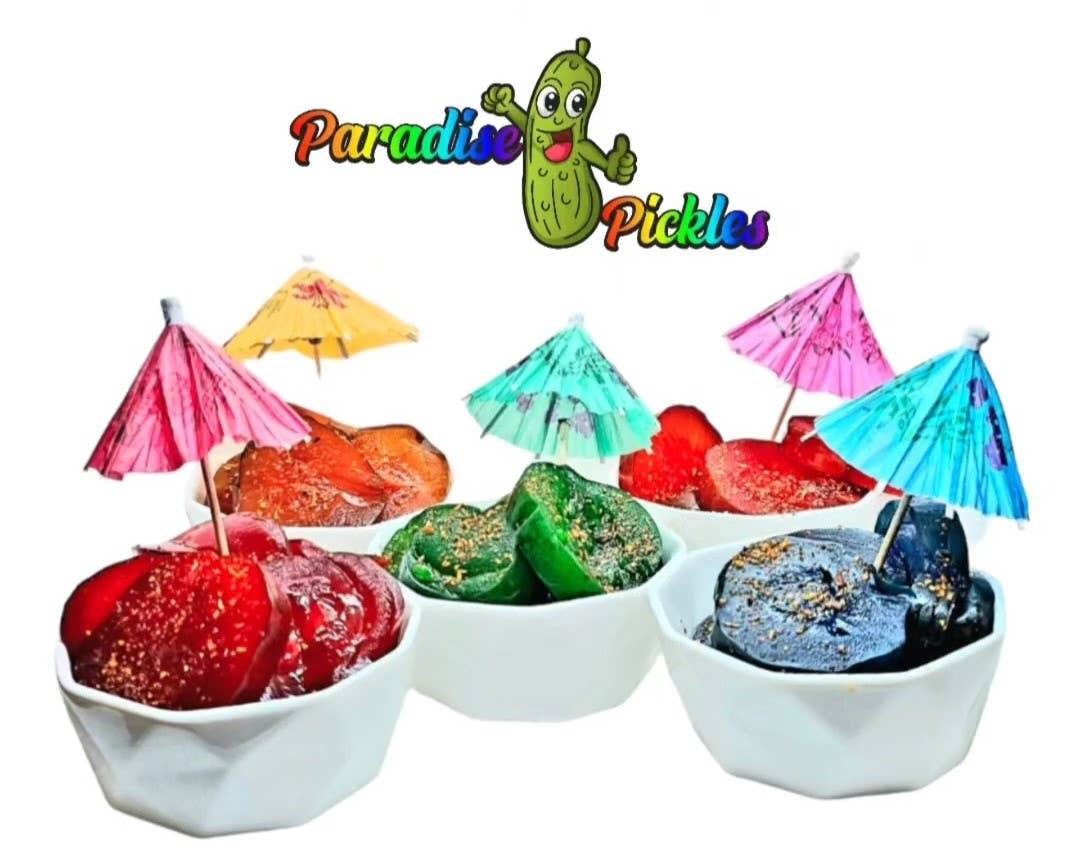 Paradise Pickles LLC - Wholesale Pickled Vegetables - 25 Variety Pickle Snacks! 1
