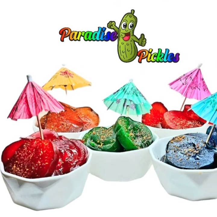 Paradise Pickles LLC - Wholesale Pickled Vegetables - 25 Variety Pickle Snacks! 1