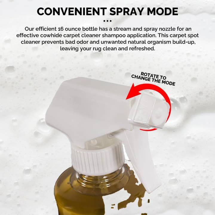 Rodeo - Wholesale Liquid laundry detergent - Rodeo Cowhide Shampoo Rug Cleaner2