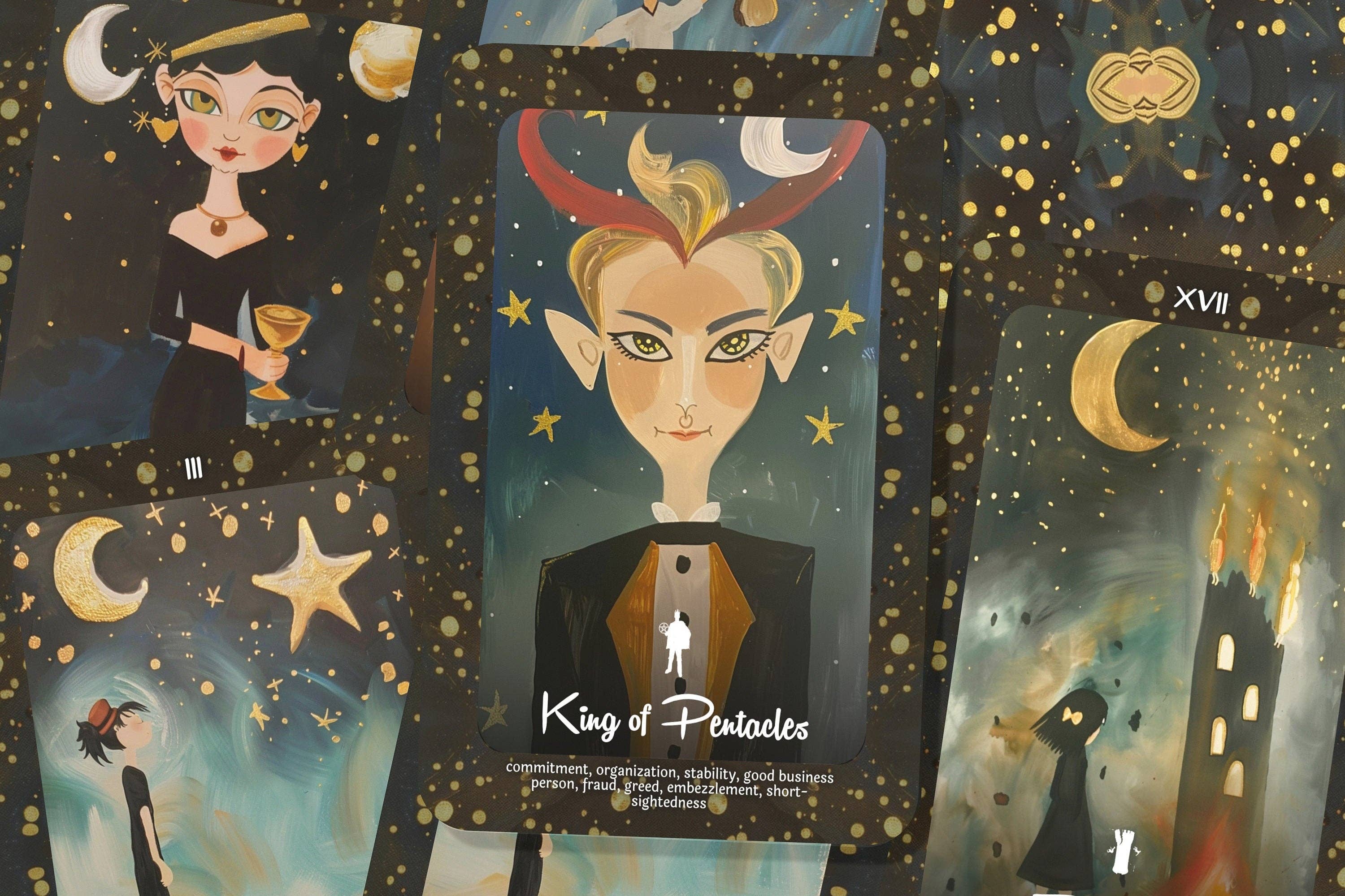 IBIZA TAROT - Wholesale Tarot Cards - Big Eyes Dream Tarot - 78 cards - By Carmen Graf4