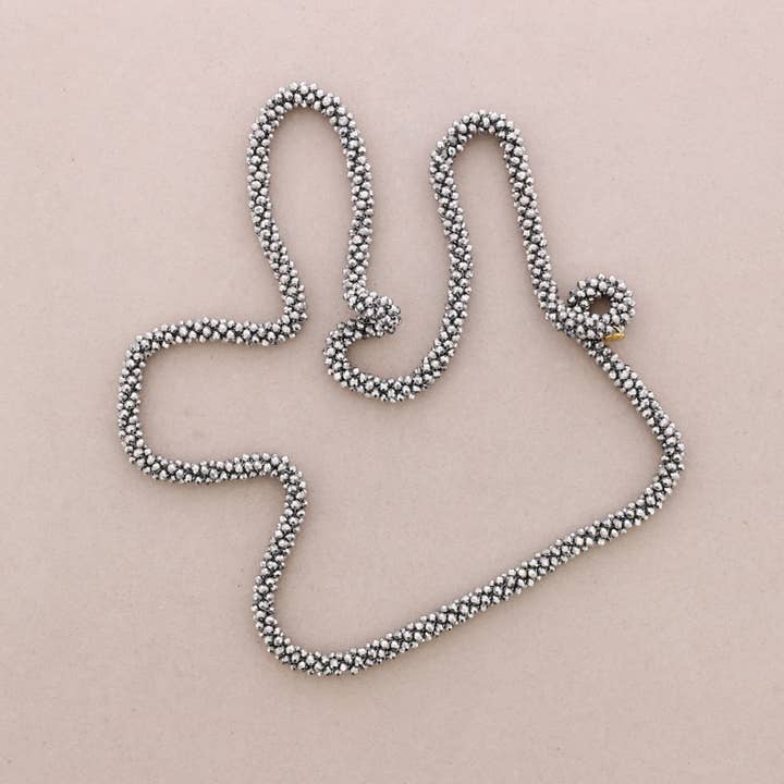 Sonata - Wholesale Kliksieraden - Lange Ketting Facetkristallen 1,2M*4mm2