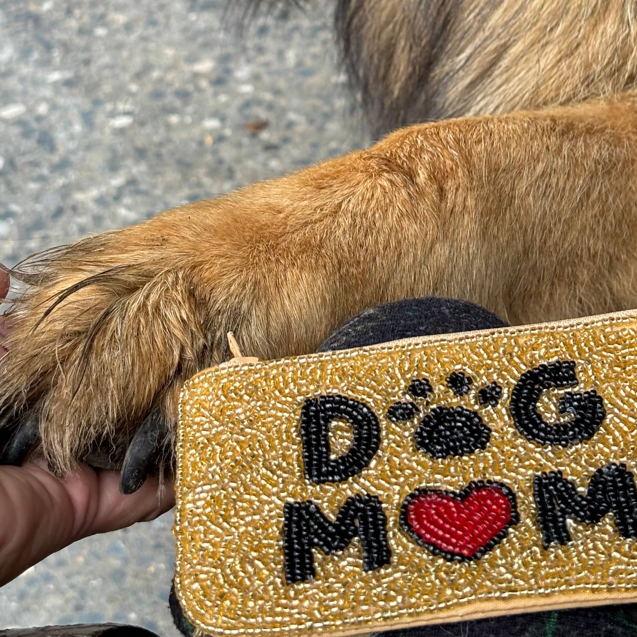 Muno – wholesale Pouch – Women’s – Handcrafted Beaded Dog Mom Pouch * Gift *3