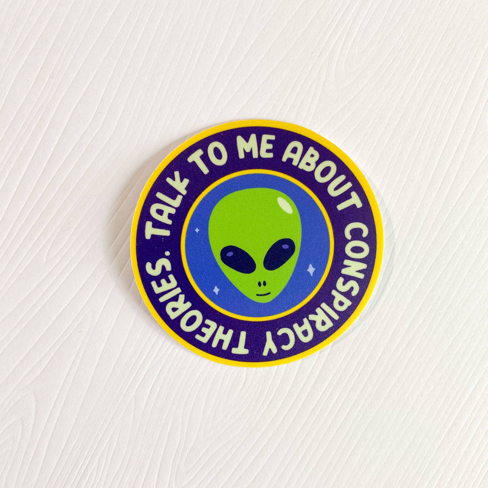 Chelzart - Wholesale Sticker - Conspiracy Theory Sticker | Talk To Me About Conspiracies4