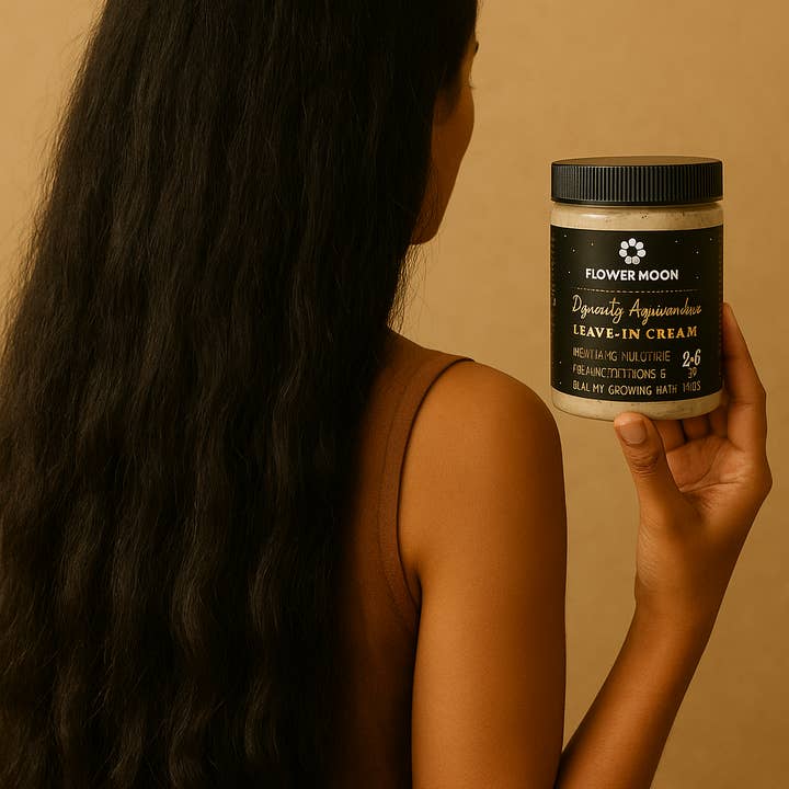 Jamaican Black Castor Oil and Brahmi Ayurvedic Leave-In Styling Cream for wholesale by Flower Moon Shop