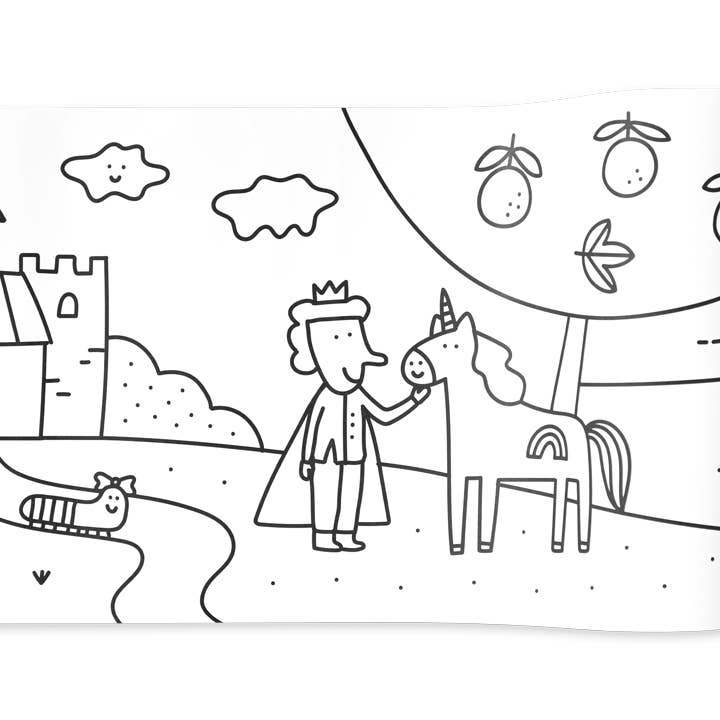 Edicare Editora, Lda. - Wholesale Coloring & Activity Book - Kids & Baby - UNROLL - PRINCESSES3