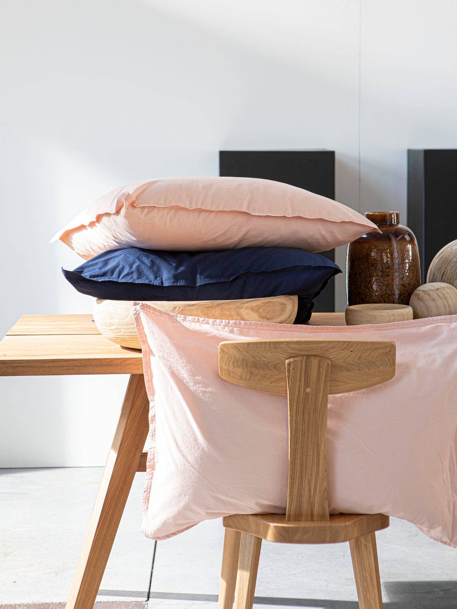 BATON ROUGE - Wholesale Bedding Pillowcase/Sham - PILLOWCASE 65X65CM 100% WASHED COTTON PERCALE18