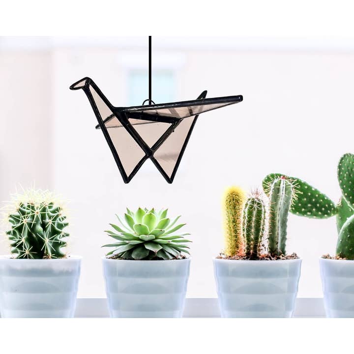 Samara Designs Studio - Wholesale Suncatcher - Stained Glass Origami Crane Suncatchers | Hanging Decor31