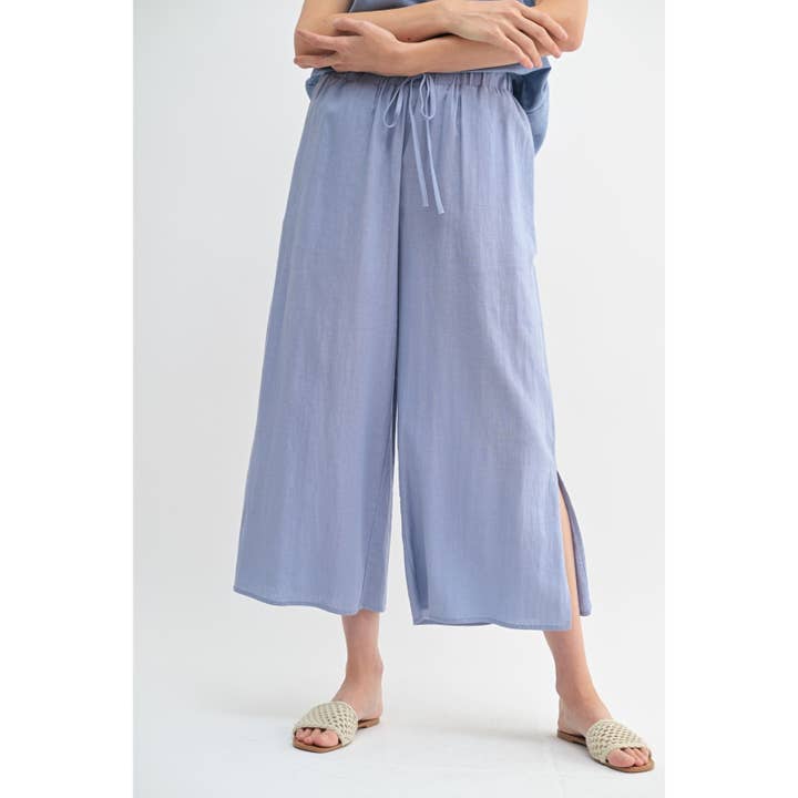 ELASTISKT OMSLAG MIDJEBAND LINNEBYXOR för wholesale av FUN2FUN