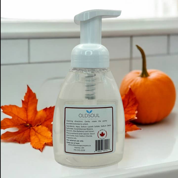 Old Soul Soap Company Inc. - Wholesale Hand Soap/Wash - Fall Foaming Hand Soap8