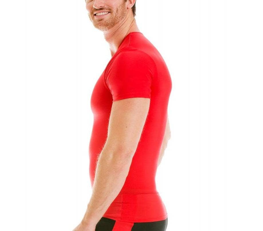 InstantFigure - Vente Haut de sport – homme - Col rond de compression Insta Slim I.S.Pro USA TA00016