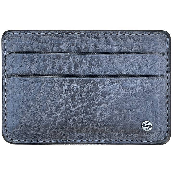 JOSH Men's Skinny Handmade Leather Cardholder | Wallet for wholesale by Embrazio