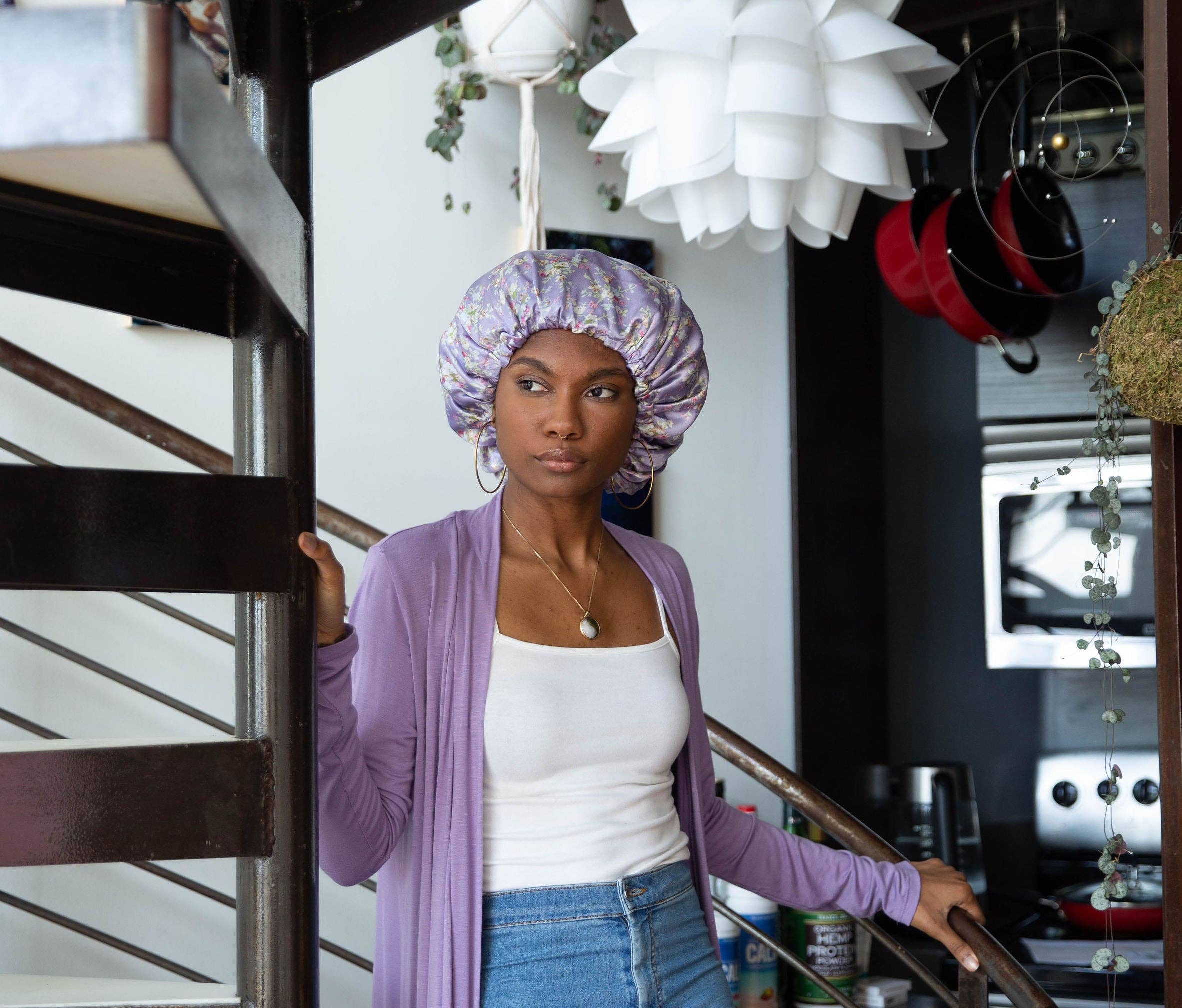 Glow by Daye - Wholesale Sleep Cap / Bonnet - Women's - G x D Adjustable Satin Bonnet112