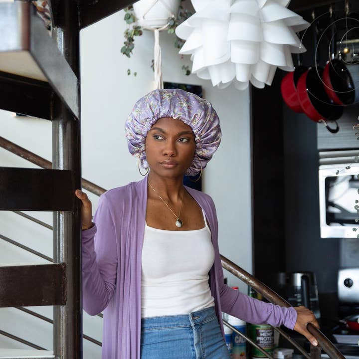 Glow by Daye - Wholesale Sleep Cap / Bonnet - Women's - G x D Adjustable Satin Bonnet112