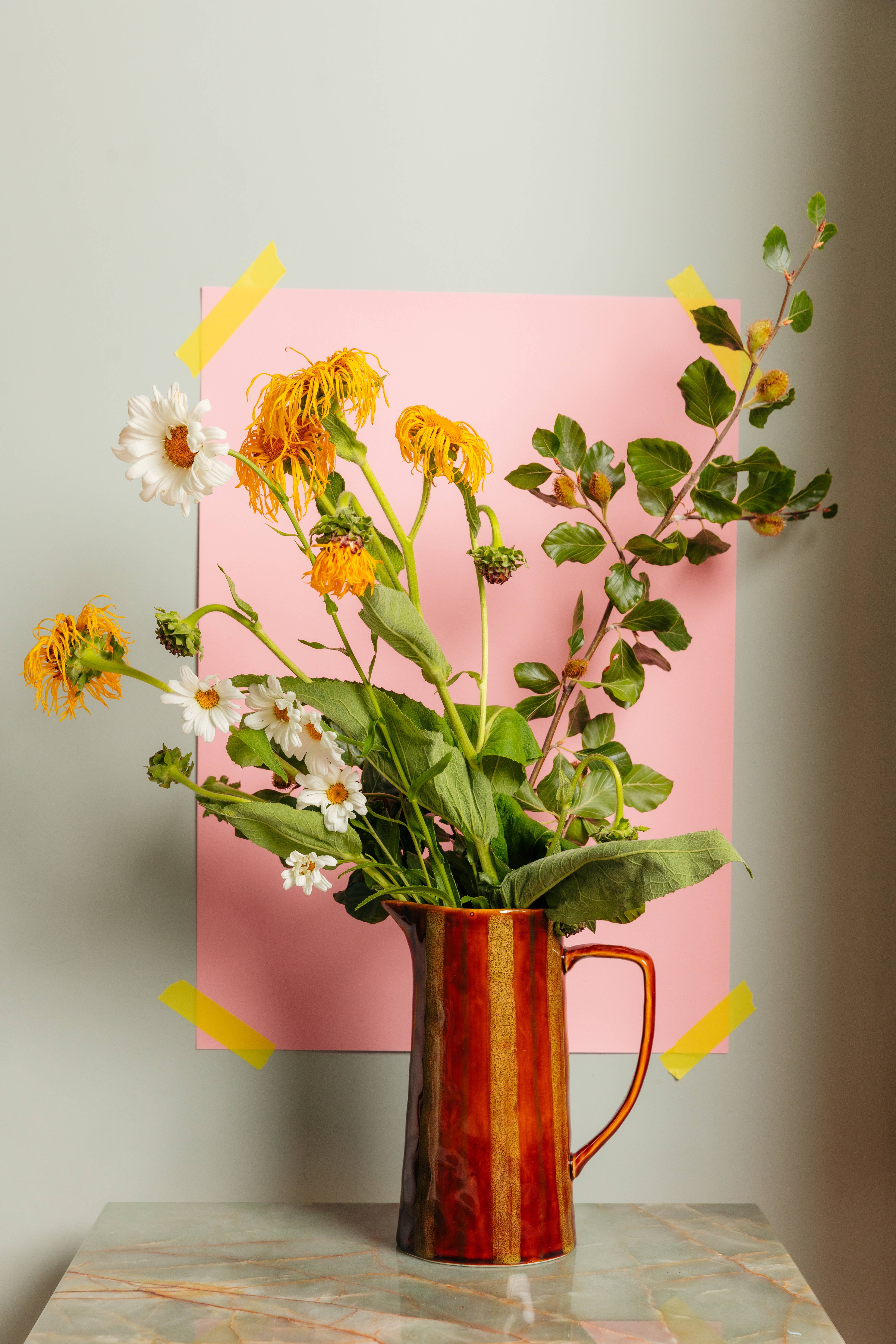 MÆGEN - Wholesale Jug - Ochre/Brown Jug2