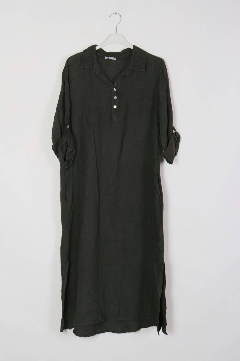 LÉA & LUC - Wholesale Dress - Women's - Long dress in 100% linen REF.2090045