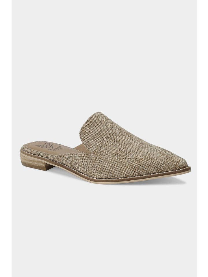 BEAST FASHION – Großhandel Flache Schuhe – Damen – GRIM-10 Texturierte Mule-Loafer2