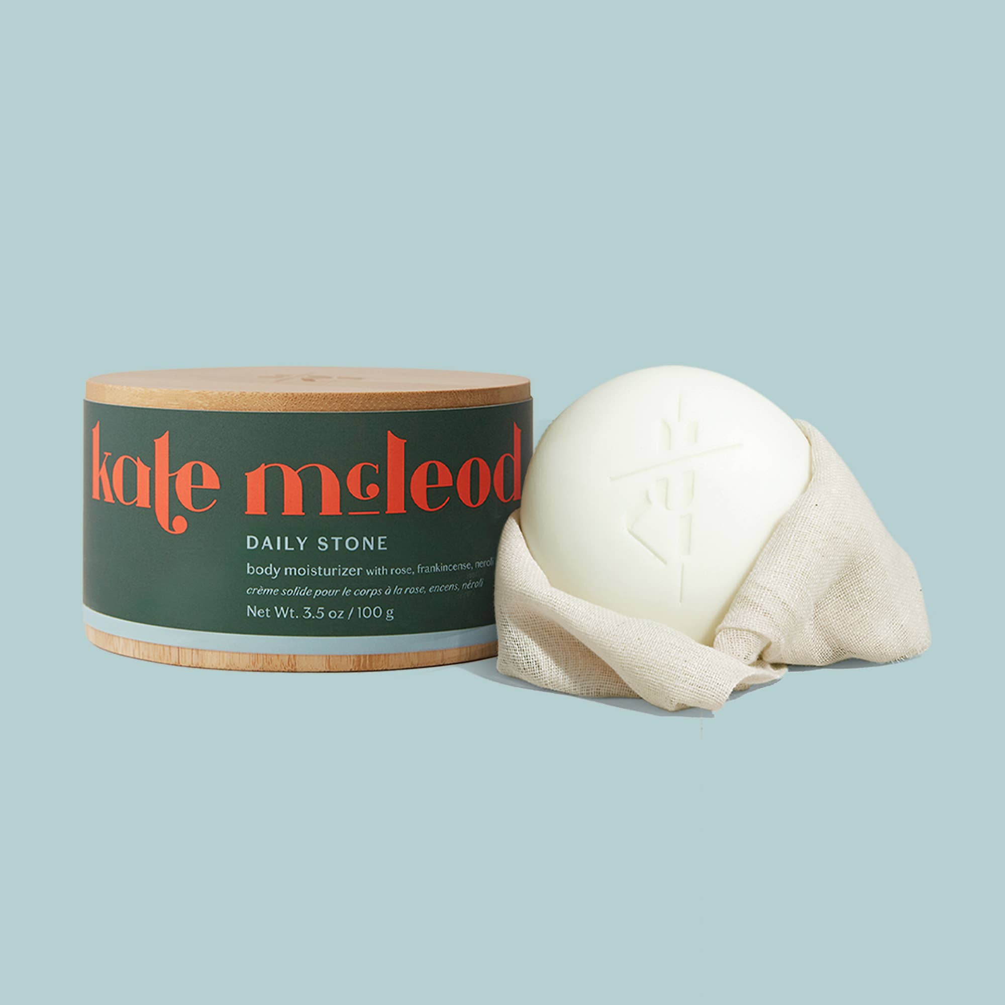 Kate McLeod - Wholesale Solid Lotion - Daily Stone | Deep Moisturizing Lotion Bar0