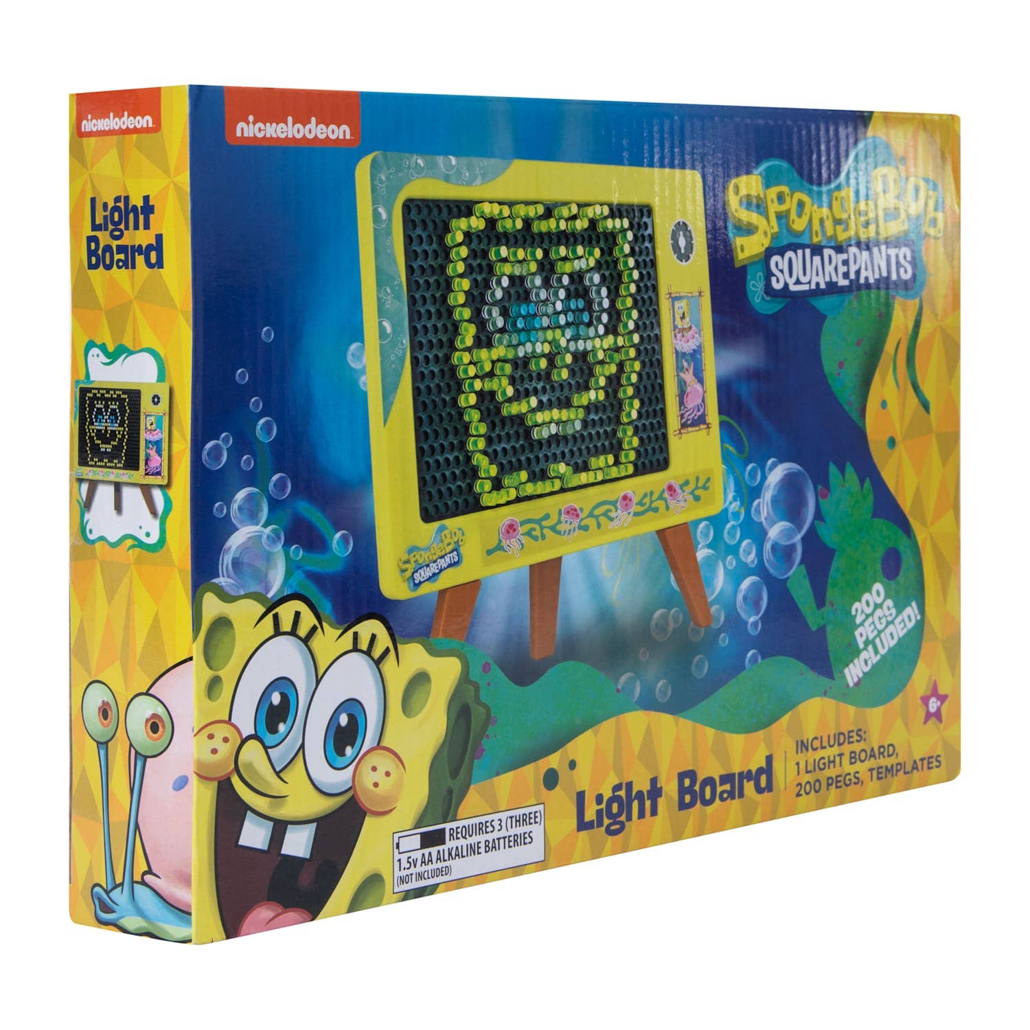Well Played – Brinquedo com luz - Crianças e bebés por atacado – Placa de luz SpongeBob SquarePants2