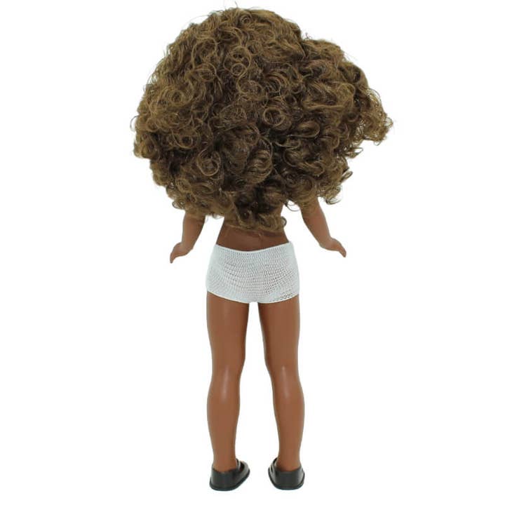 Folk Artesanía Muñecas - Wholesale Doll - Kids - Mari's 41 cm doll. nude original mulatto Folk Craft6