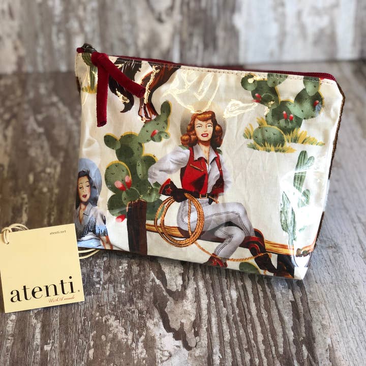 Atenti - Wholesale Pouch - Women's - "Western" Cowgirl Accessory Pouches- Atenti USA Made6