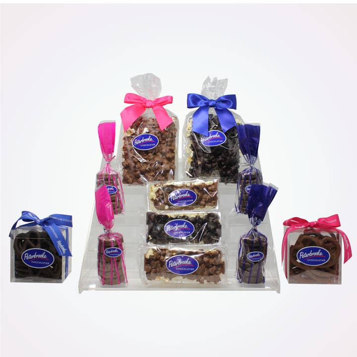 Peterbrooke Chocolatier - Wholesale Chocolate Covered Sweets - Dark Chocolate Covered Popcorn - 12 oz bag