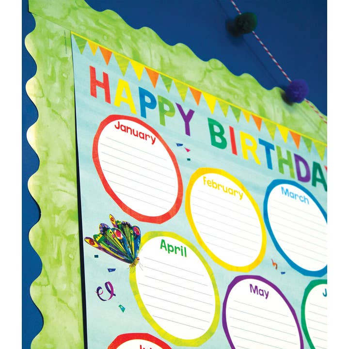 Carson Dellosa Education - Wholesale Poster - World of Eric Carle™ Birthday Chart1