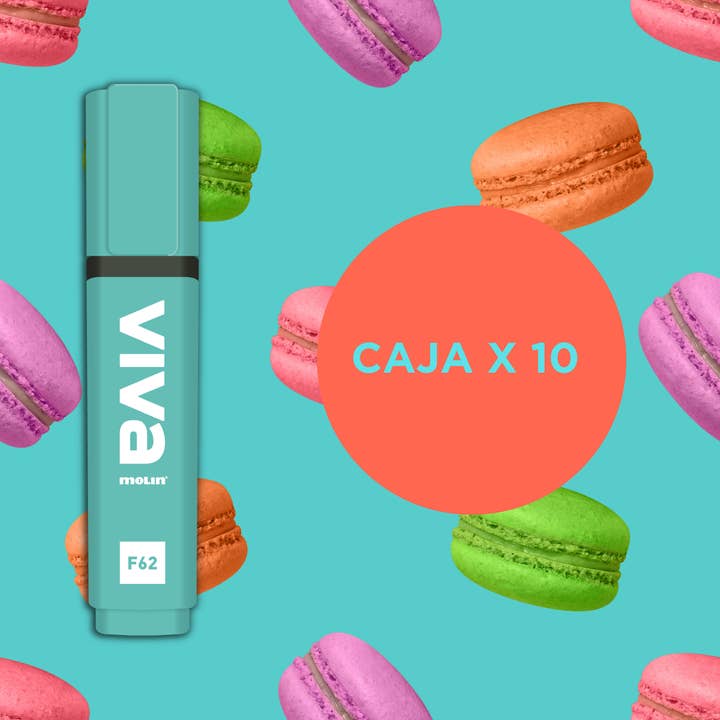 Caneta fluorescente com cores vivas Turquesa por atacado de Molin