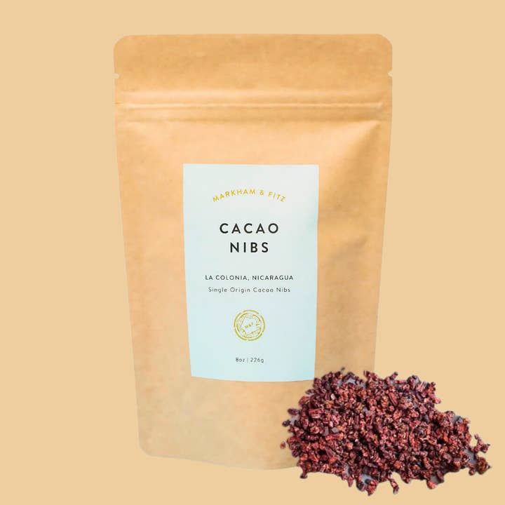 Markham & Fitz Chocolate - Wholesale Chocolate - Nicaraguan Cacao Nibs - 100% Single Origin, Organic Farming