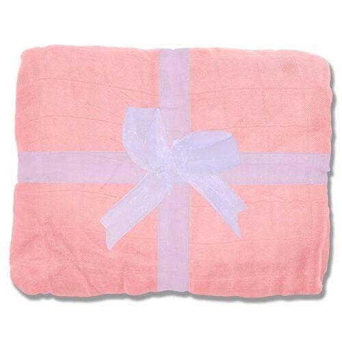 Nicki's Diapers Bamboo Throw Blanket - Grapefruit for wholesale by Nicki's Diapers (Planetwise Wholesale)