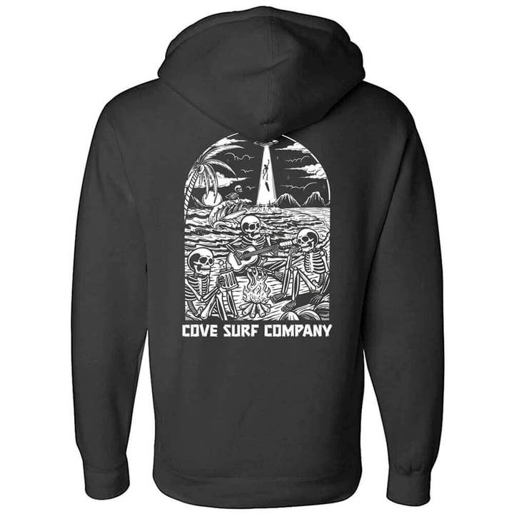 UFO Party Hoodie - Zwart voor wholesale door Cove