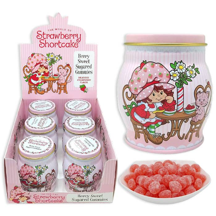 I Got Your Candy - Wholesale Gummy - Strawberry Shortcake Berry Sweet Sugared Gummies 3.7oz - 6ct