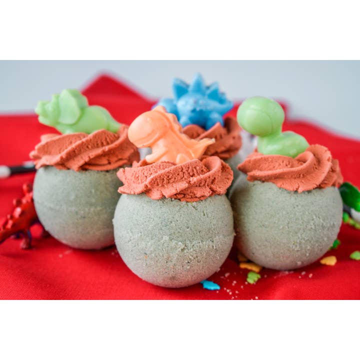 Lotus and the Wolf - Wholesale Bath Bomb/Fizz - Dinosaur Bath Bomb1