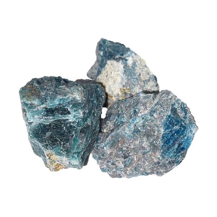 Apatite rough stones - 250grs for wholesale by France Mineraux
