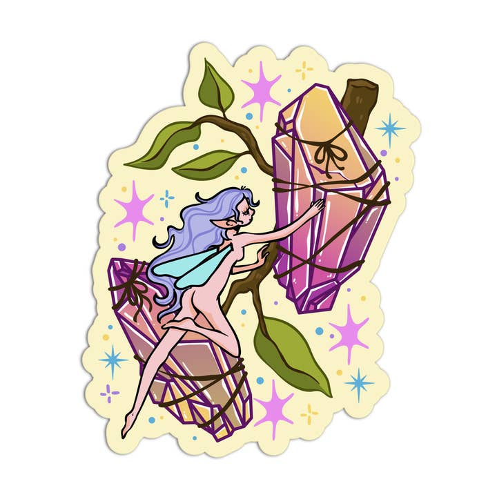 Kristallklistermärken Vinyl Vattentäta Klistermärken för wholesale av Girls Printing House