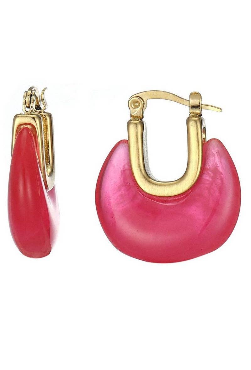 BELLE MISS - Wholesale Dangle Earrings - Urlas stud earring in stainless steel1